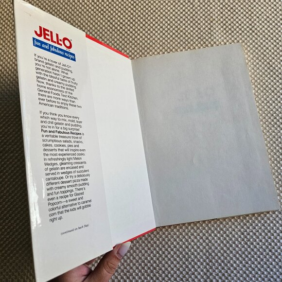 Jell-O Fun and Fabulous Recipes Vintage 1988 Hardcover Cookbook - Picture 5 of 12